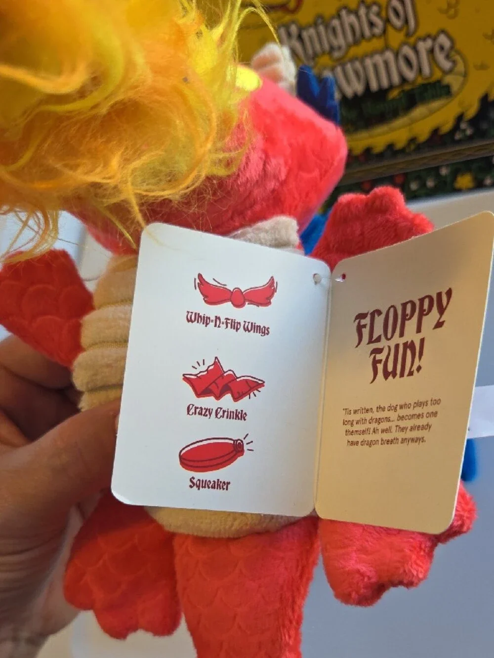 Barkbox soft plush