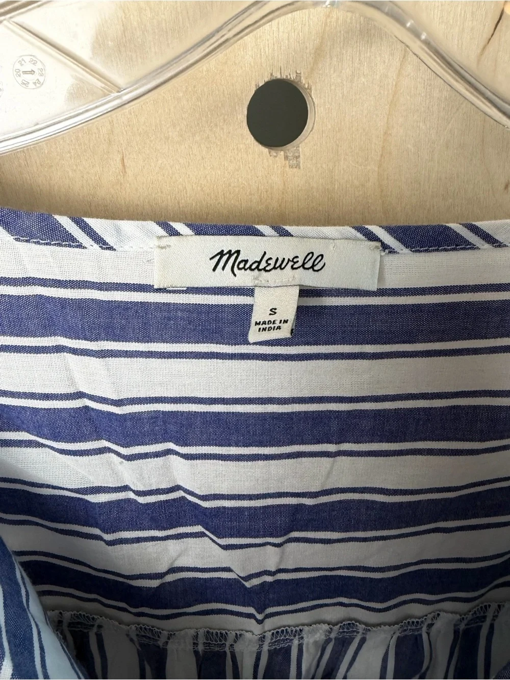 Madewell peasant top