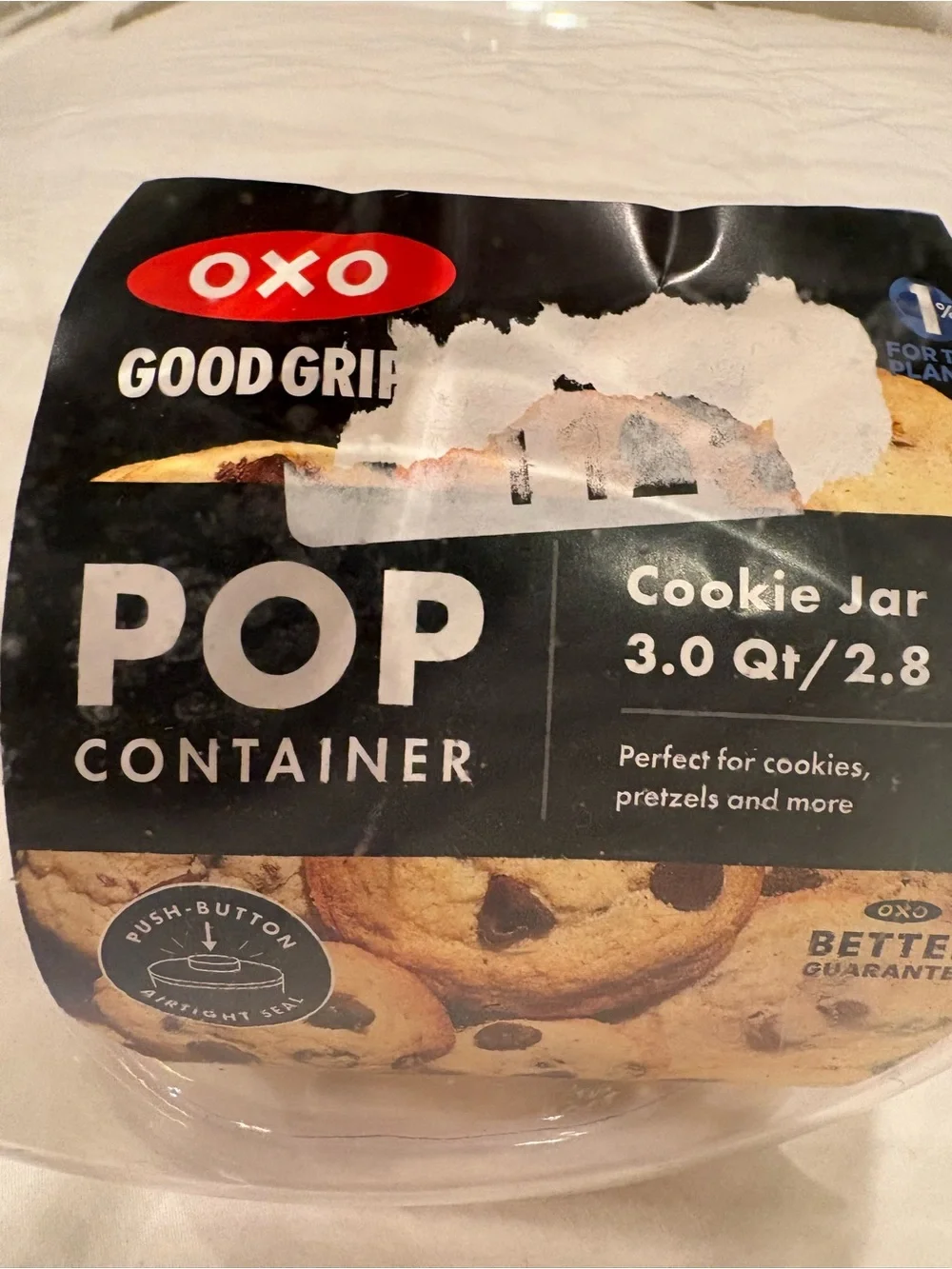Oxo clear plastic