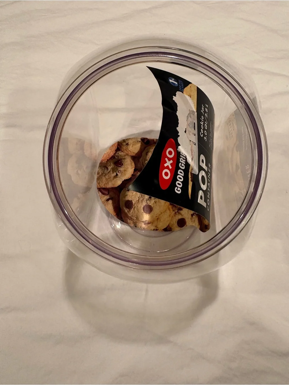 Oxo clear plastic