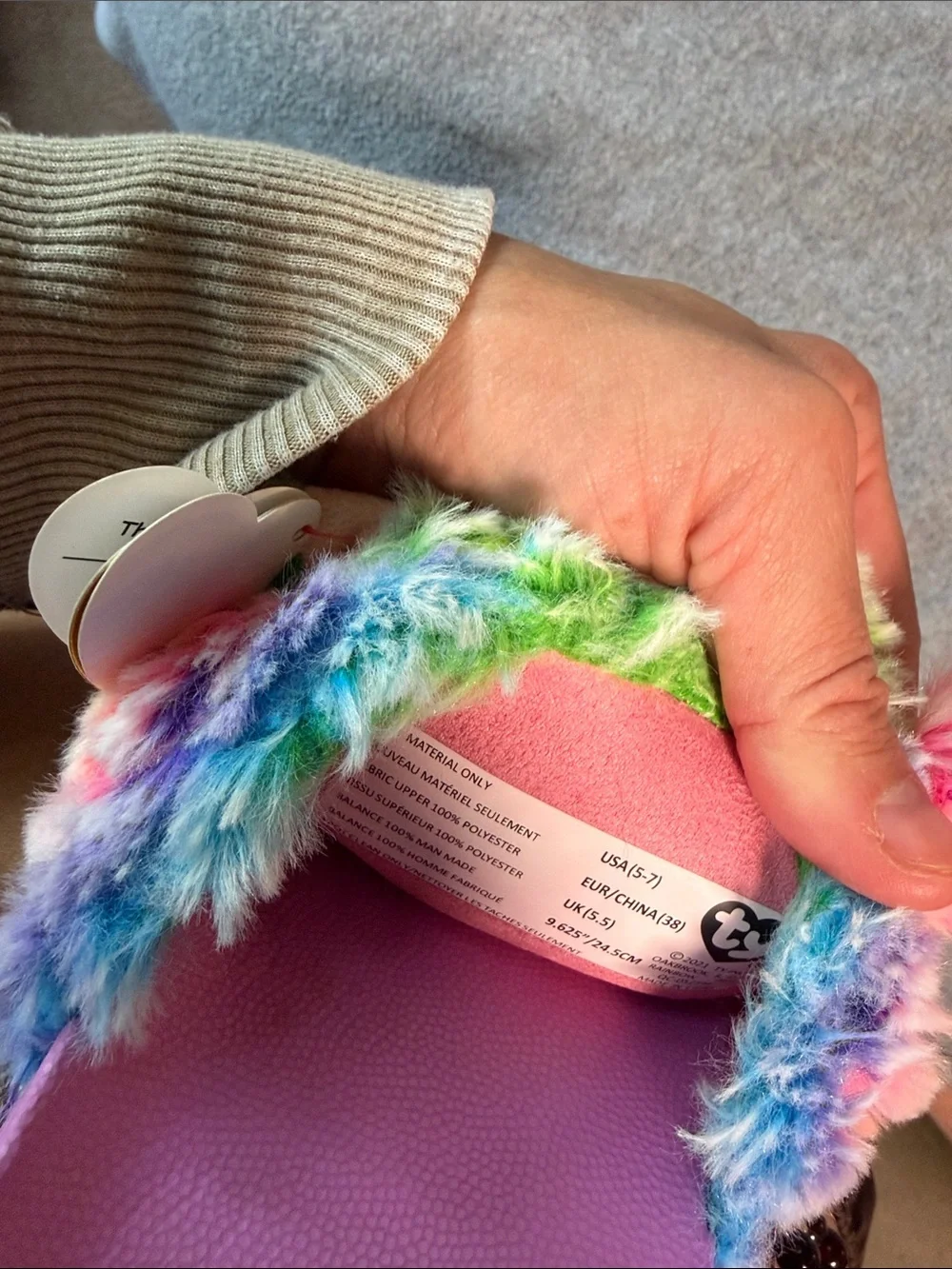 Ty plush rainbow