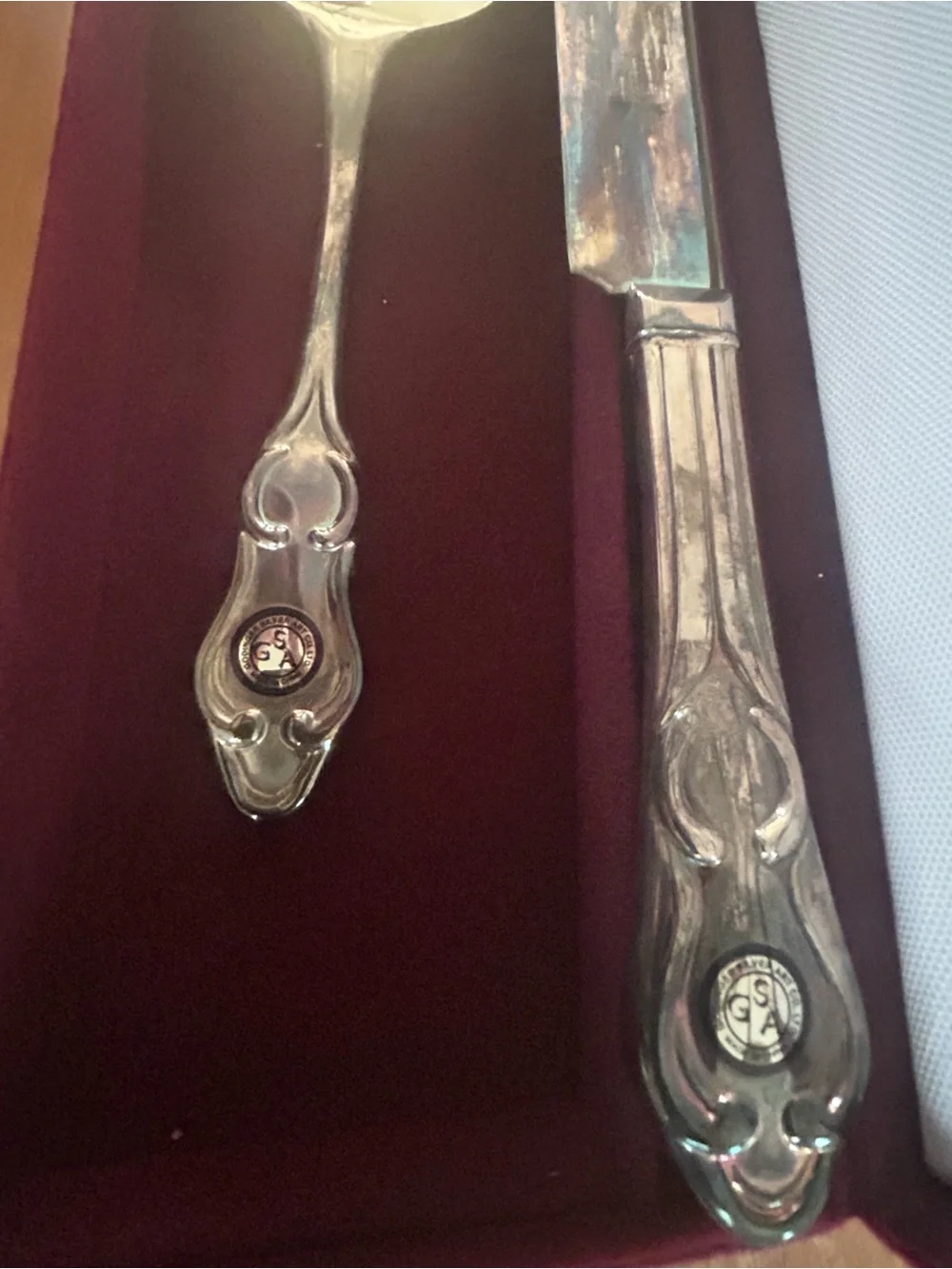 Godinger ornate serving