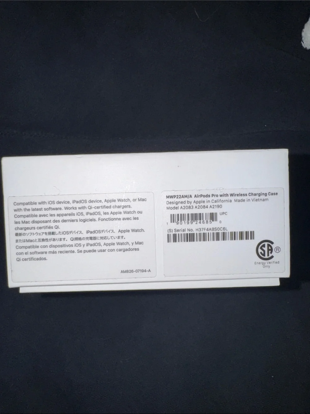 Apple true wireless