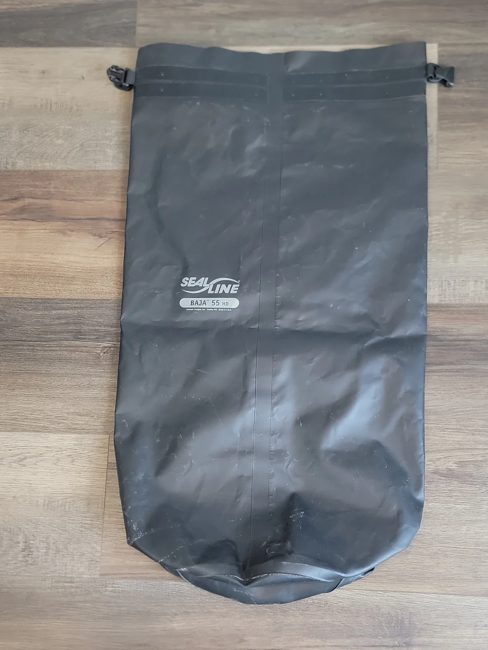 Seal Line Large Capacity 55L Black Waterproof Dry Bag