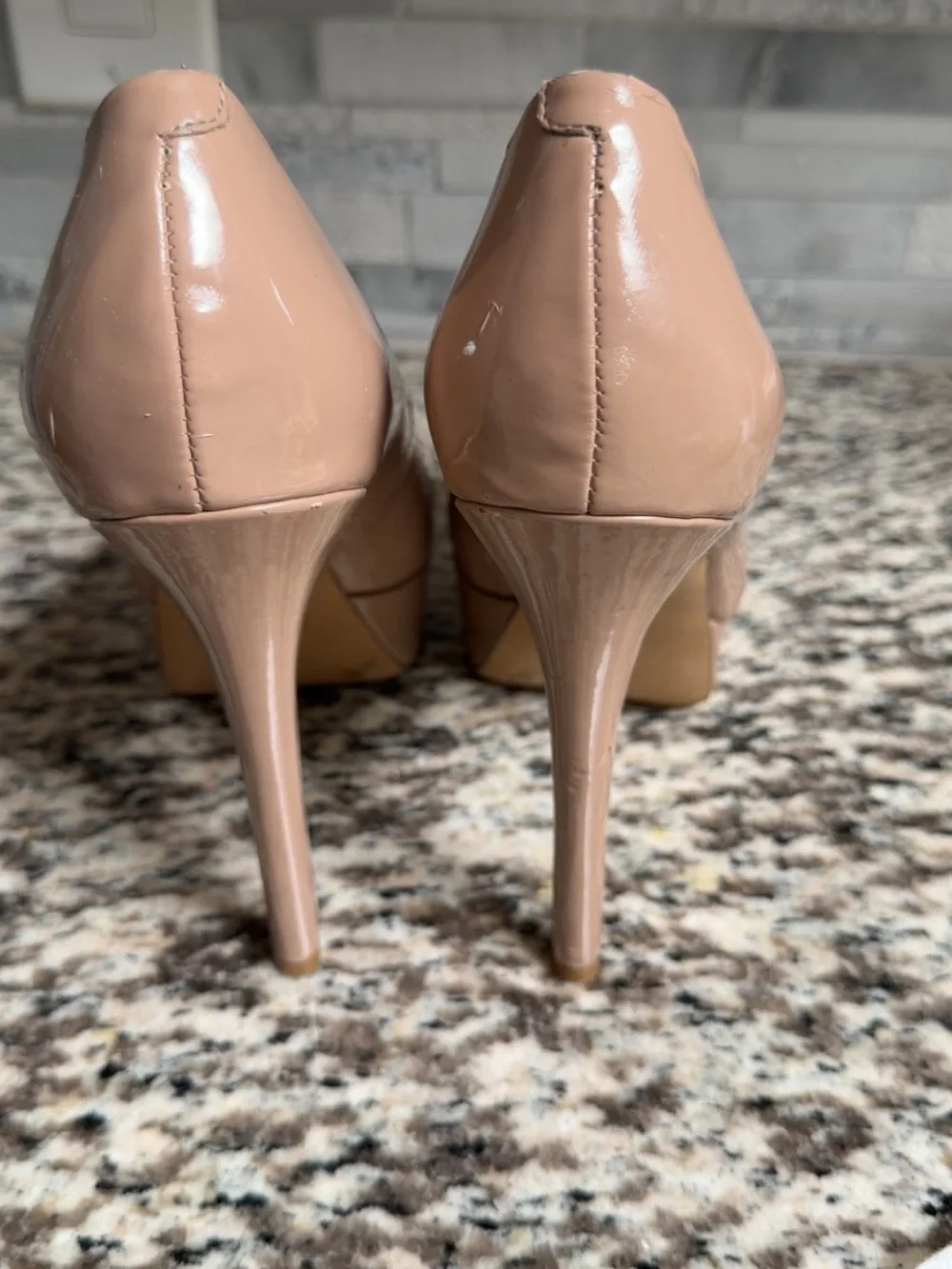 Jessica Simpson sleek patent