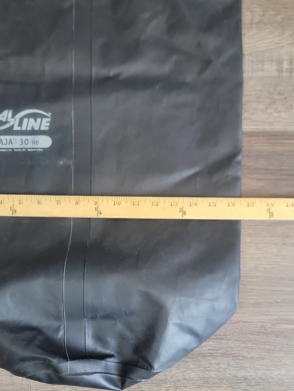 Seal Line Baja 30L Black Dry Bag - Waterproof Men’s Gear