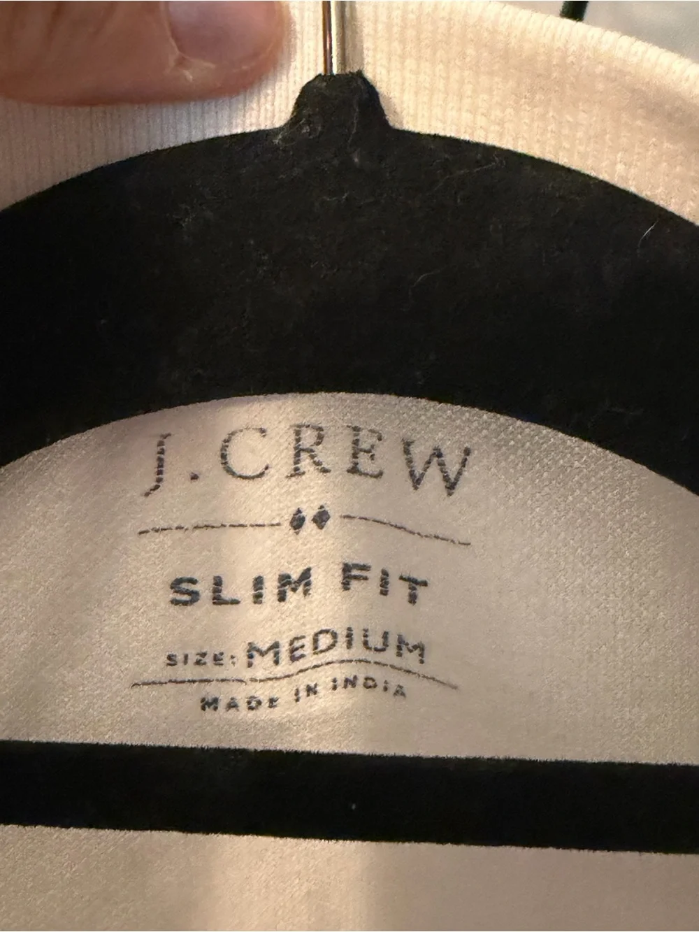 J. Crew clean white