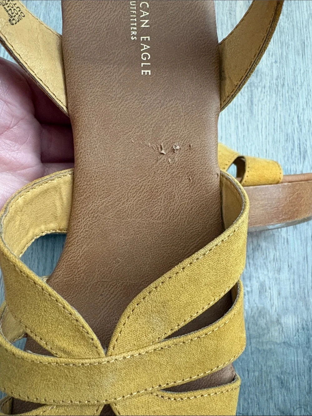American Eagle Outfitters chic yellow