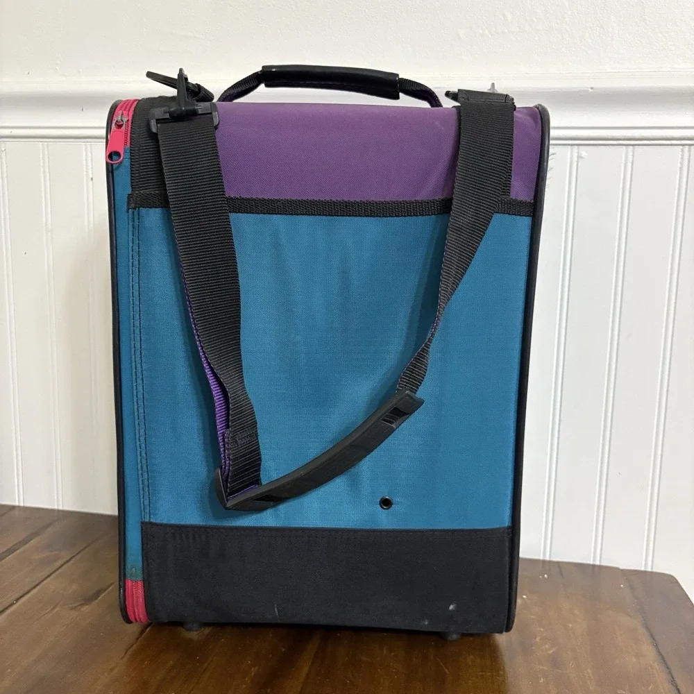 Vintage OGIO Original X2 Locker Bag Travel 90s Hard Body Shelf  Pockets Hold-All