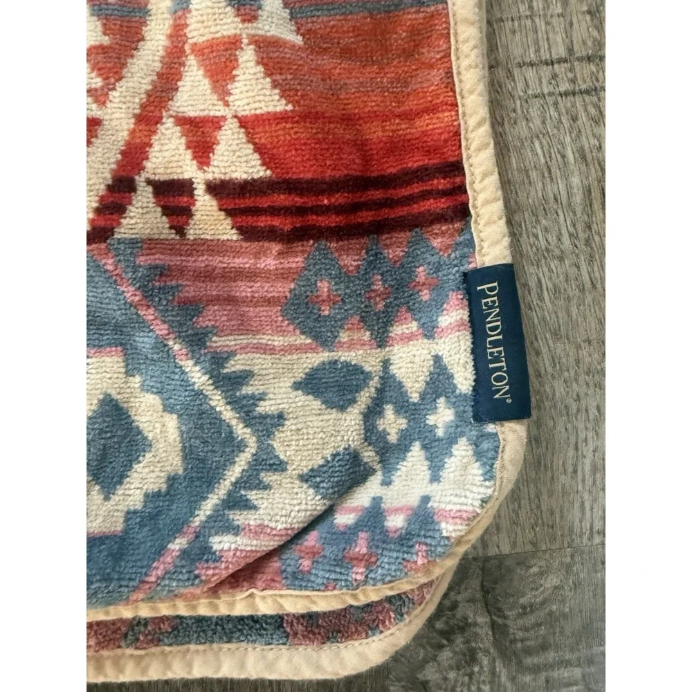 Pendleton hooded poncho