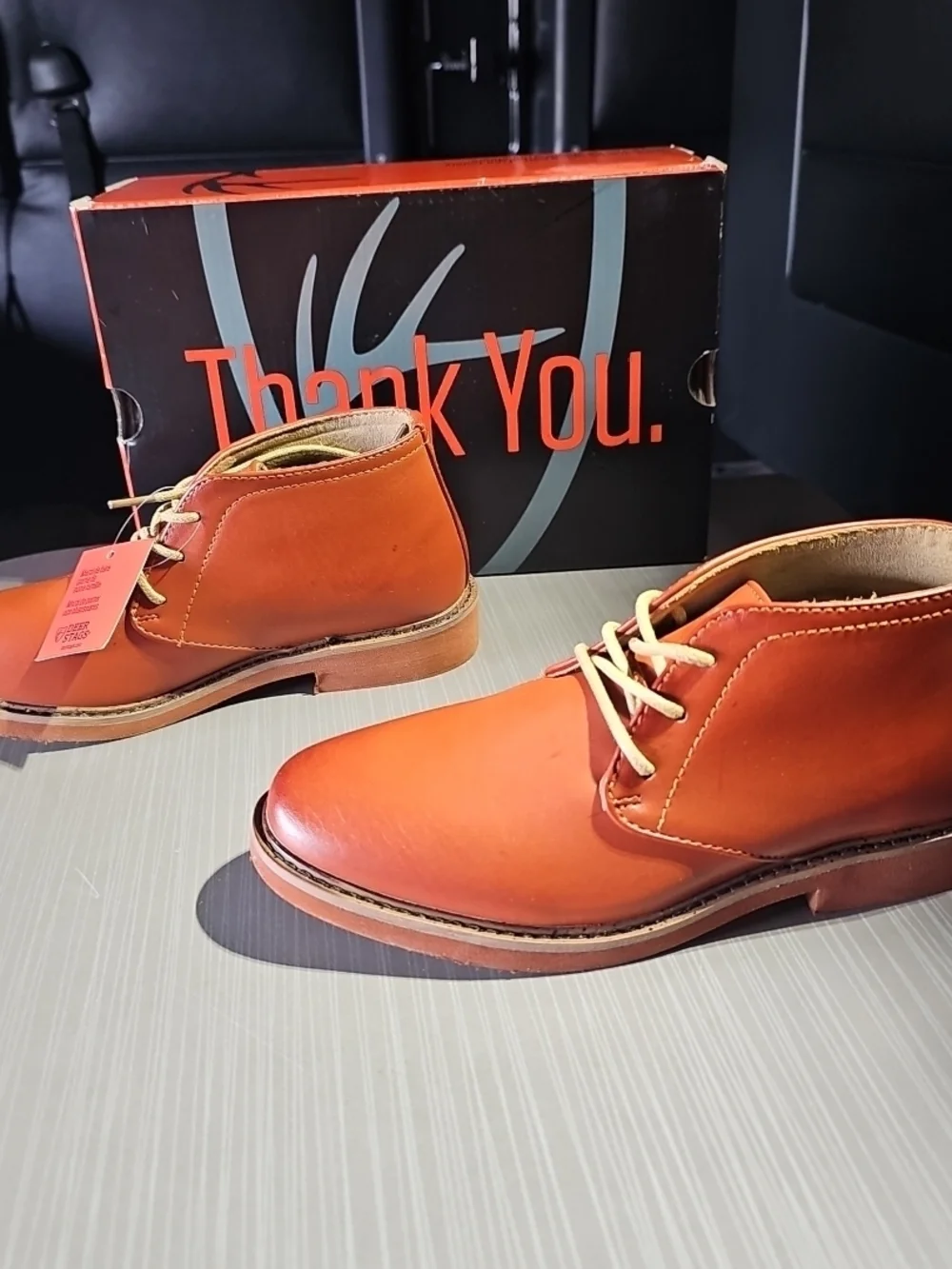 Deer Stags Boys Ballard Luggage‎ HTEC Chukka Dress Boots Boys 1M NEW In Box