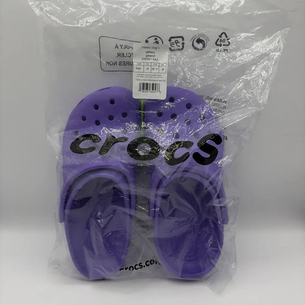 CROCS purple kids