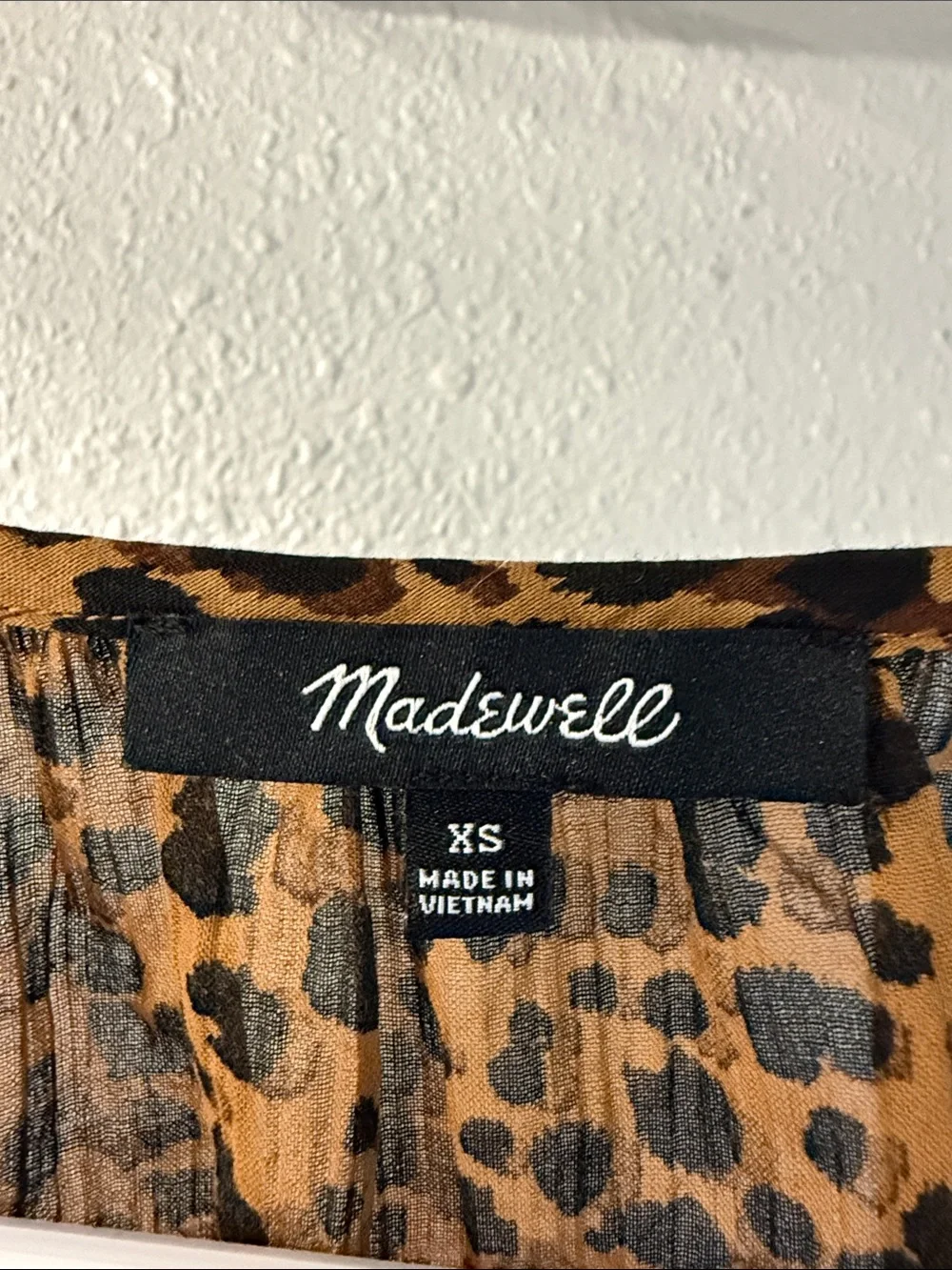Madewell lightweight leopard