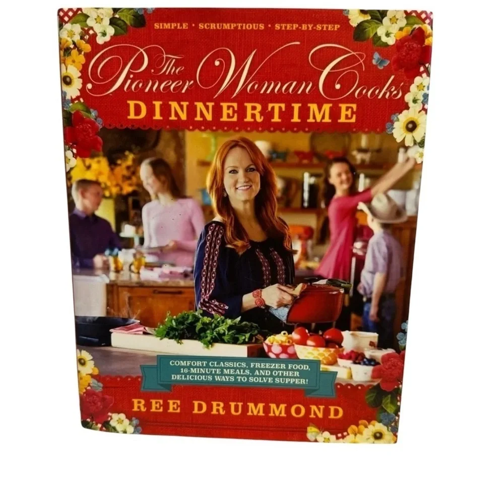 Pioneer Women Cooks Dinnertime Autographed Cookbook by Ree Drummond
