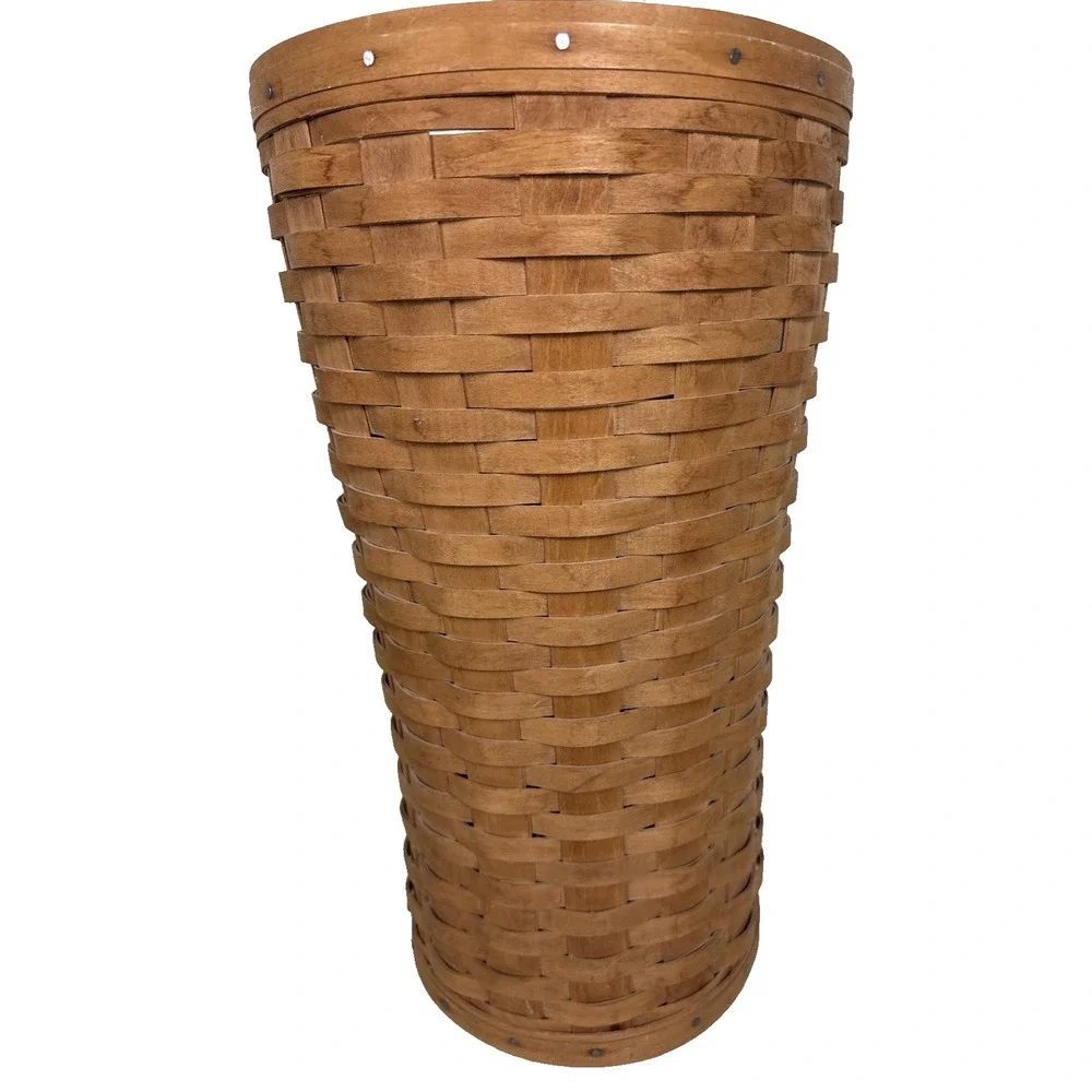 Longaberger 1989 Umbrella Stand Basket 17 3/4