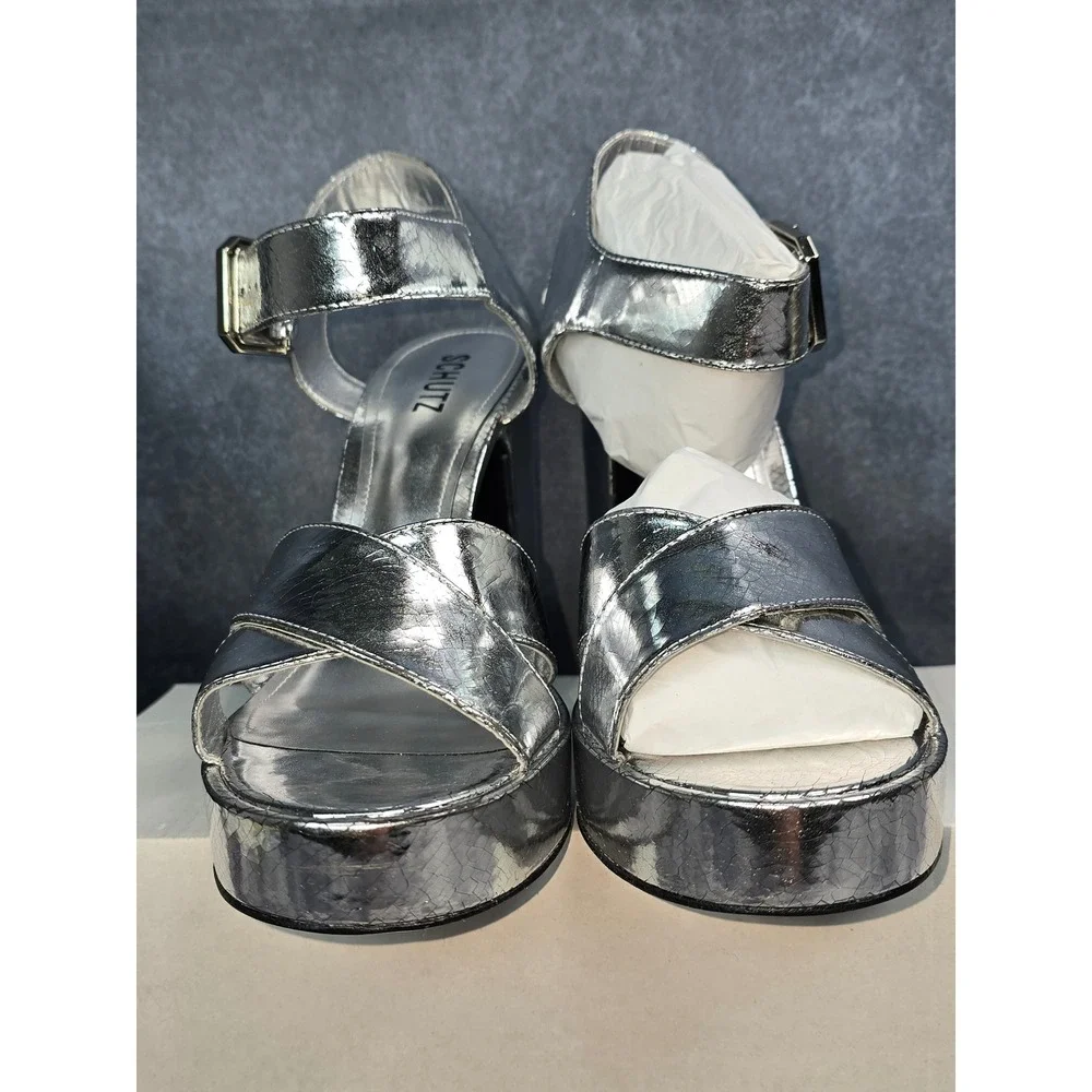 SCHUTZ penelope metallic