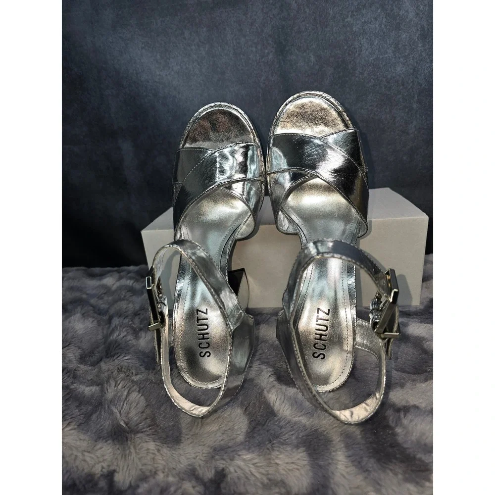 SCHUTZ penelope metallic