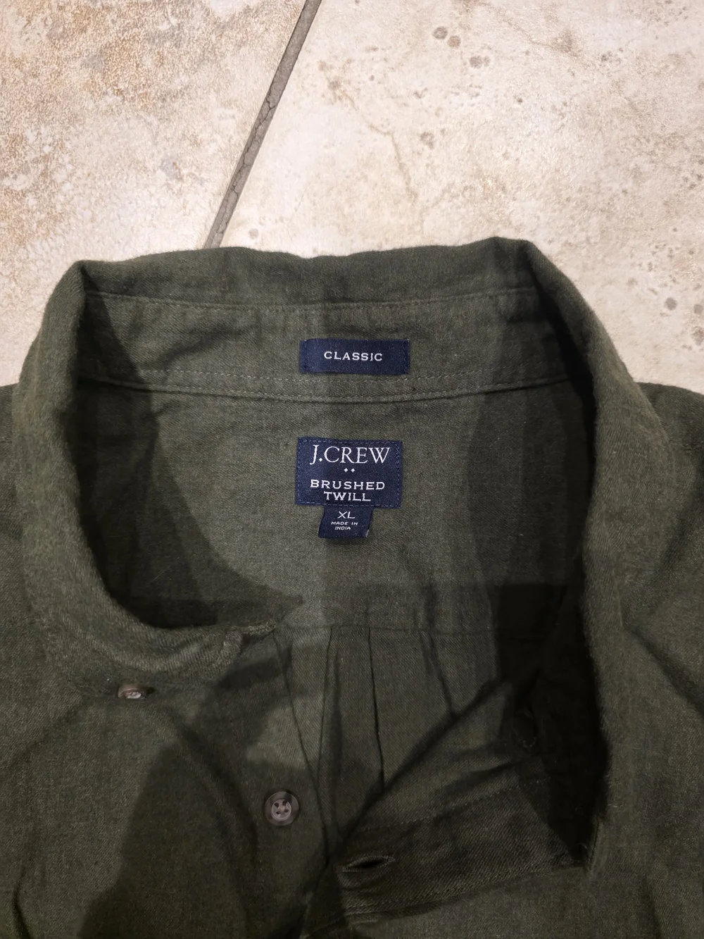 J. Crew crew brushed