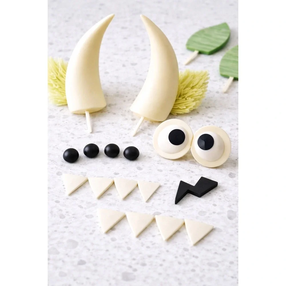 Sweetshop Cake Decor 23pc Kids Birthday Cake Decorating Kit Reusable‎ Party Set