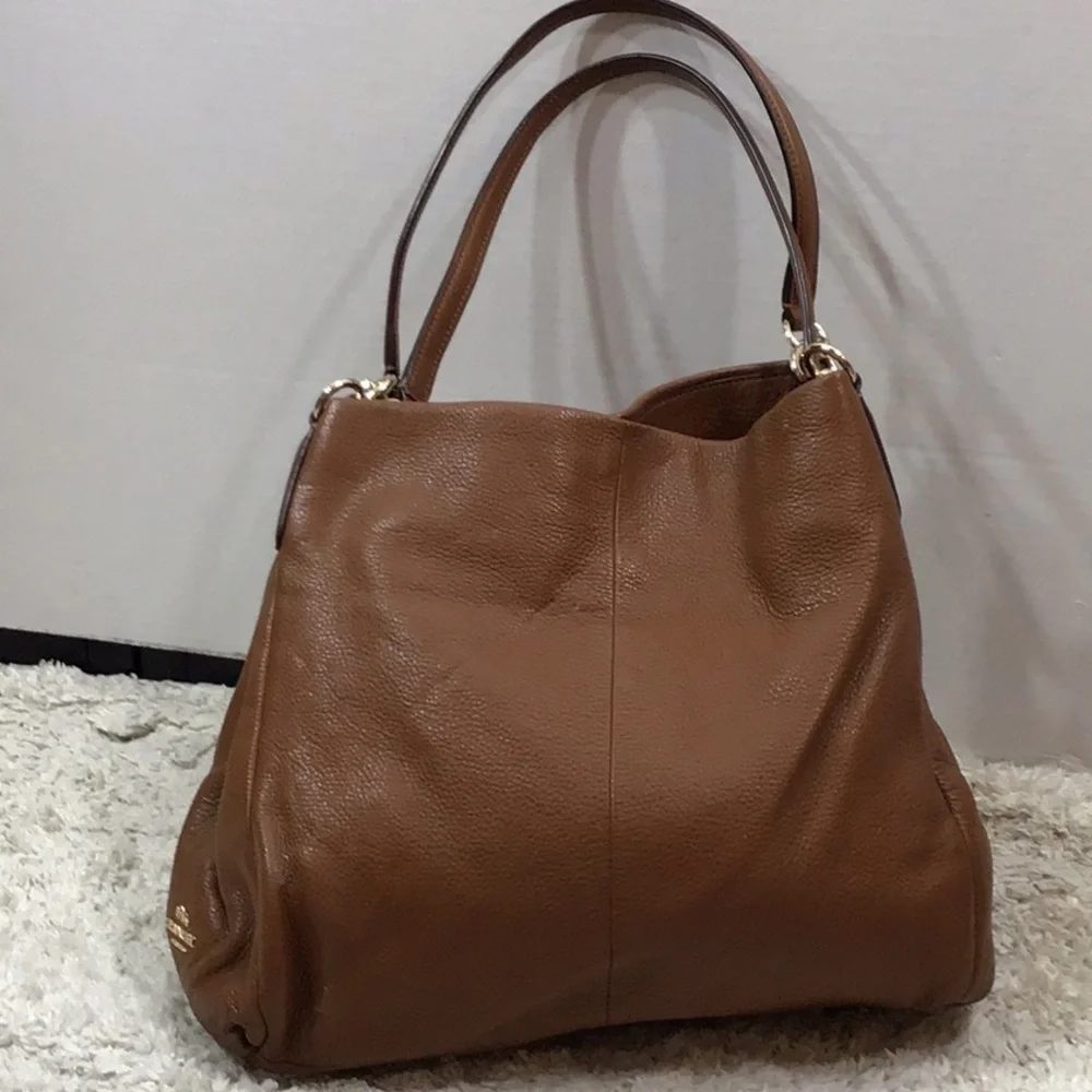 Coach cognac color