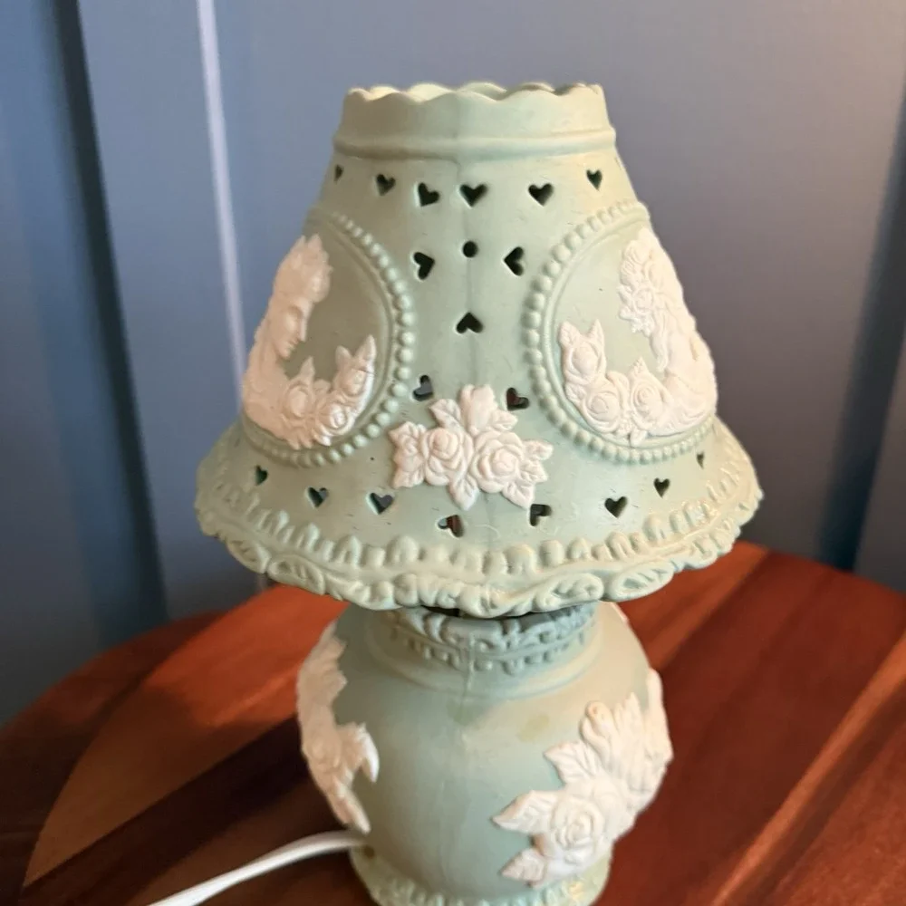 Crown Accent vintage jasperware