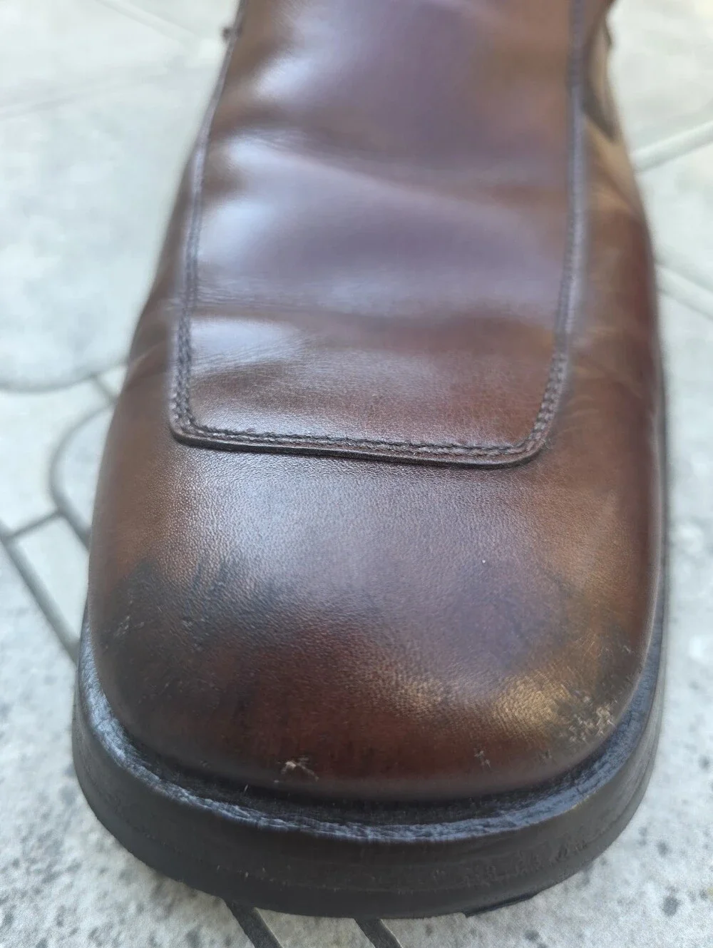 Gucci stamped darkening