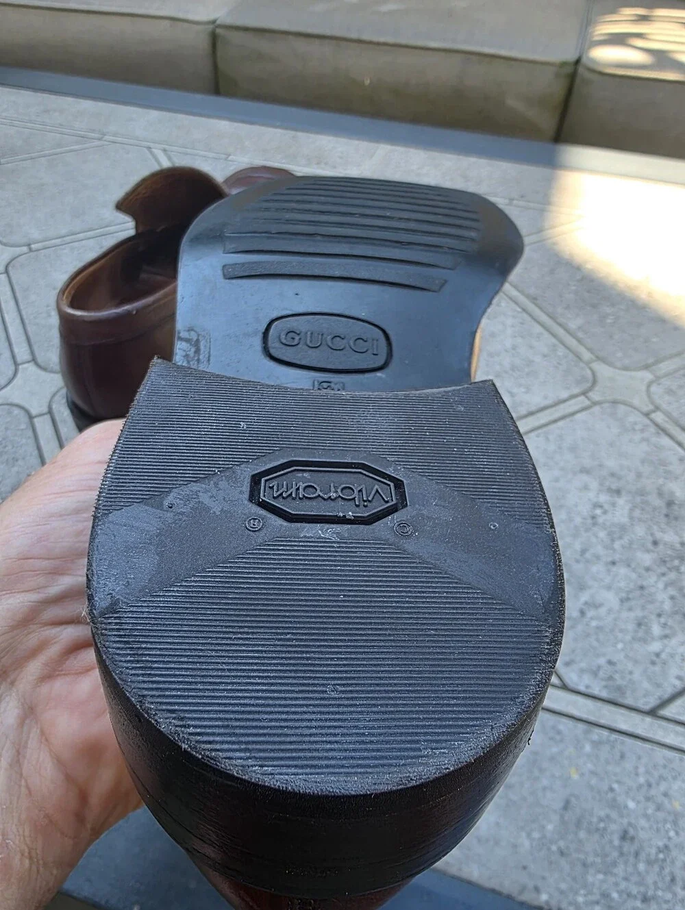 Gucci footbed vintage full