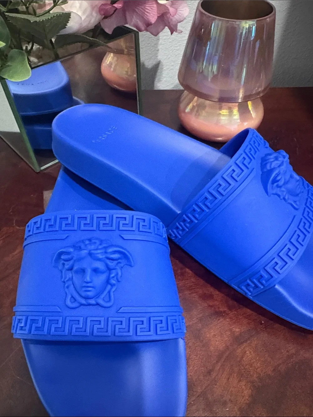 Versace pair blue