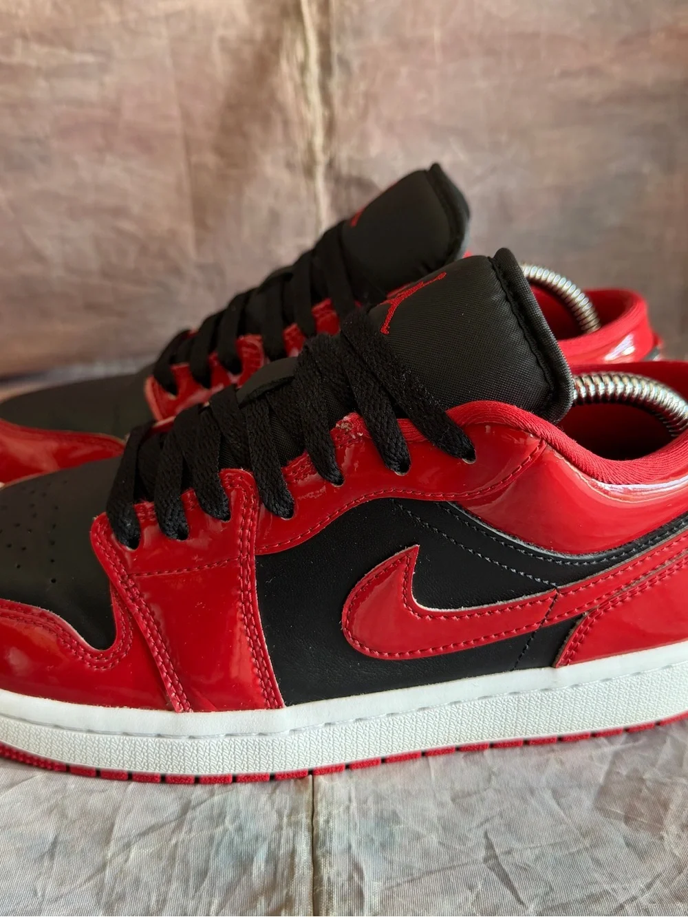 Jordan patent leather