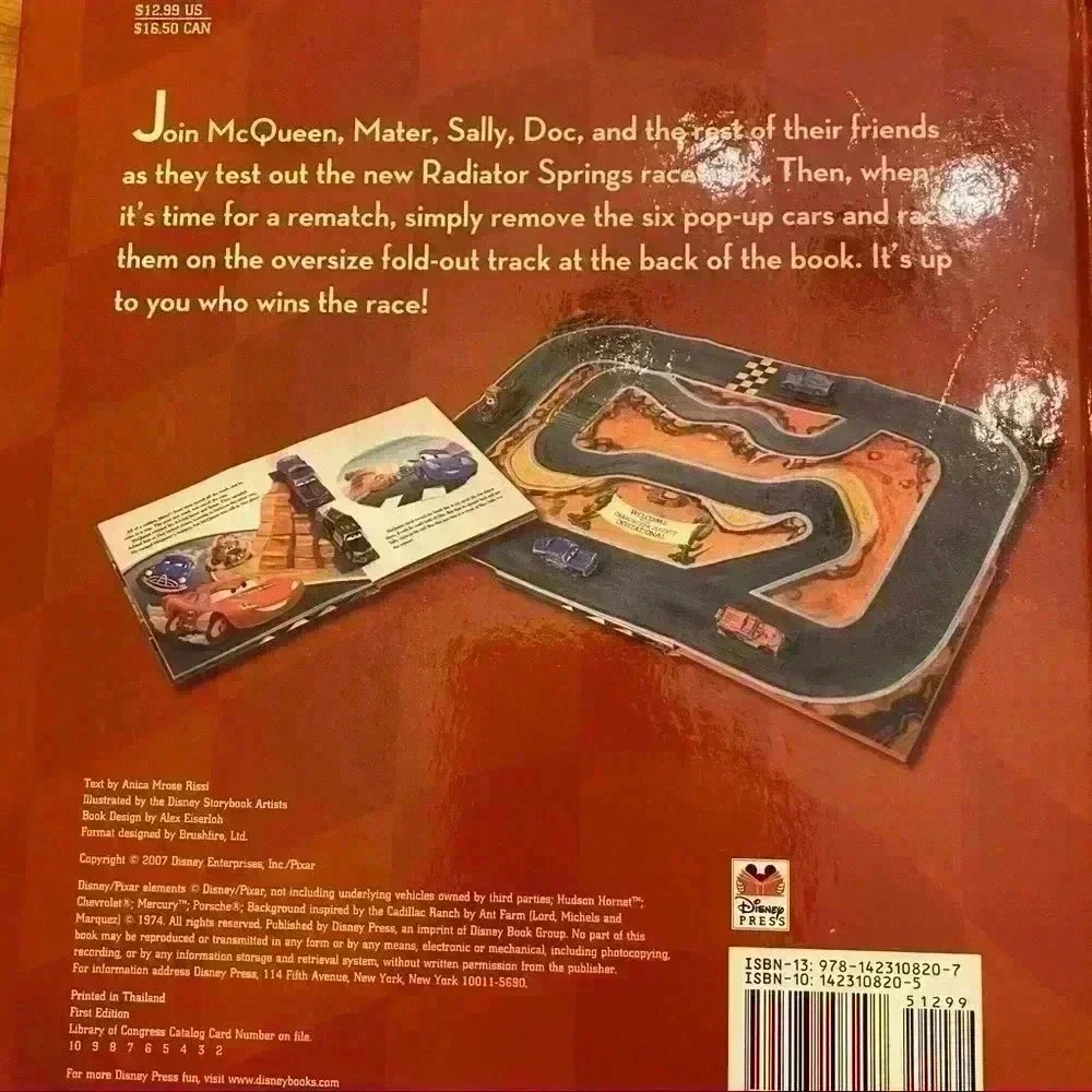 Old Navy racetrack cars