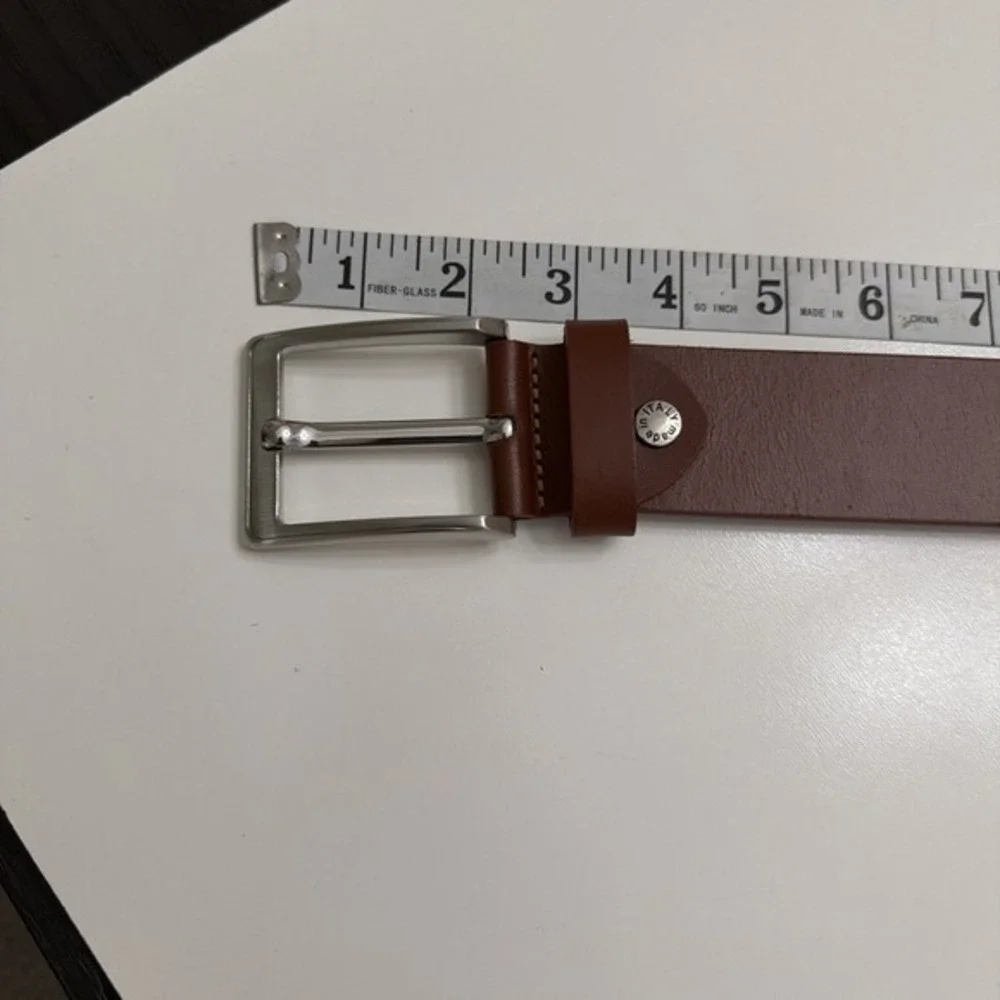 Alta Moda Men's Genuine Leather Belt – Made in Italy 32/80.  ‎      3923