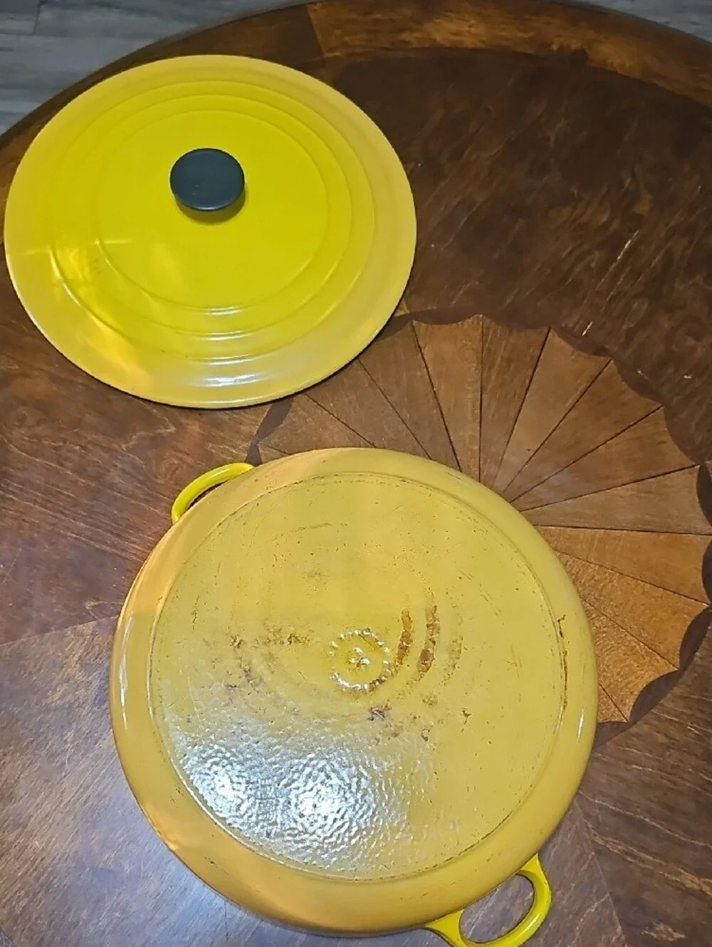Le Creuset vibrant yellow