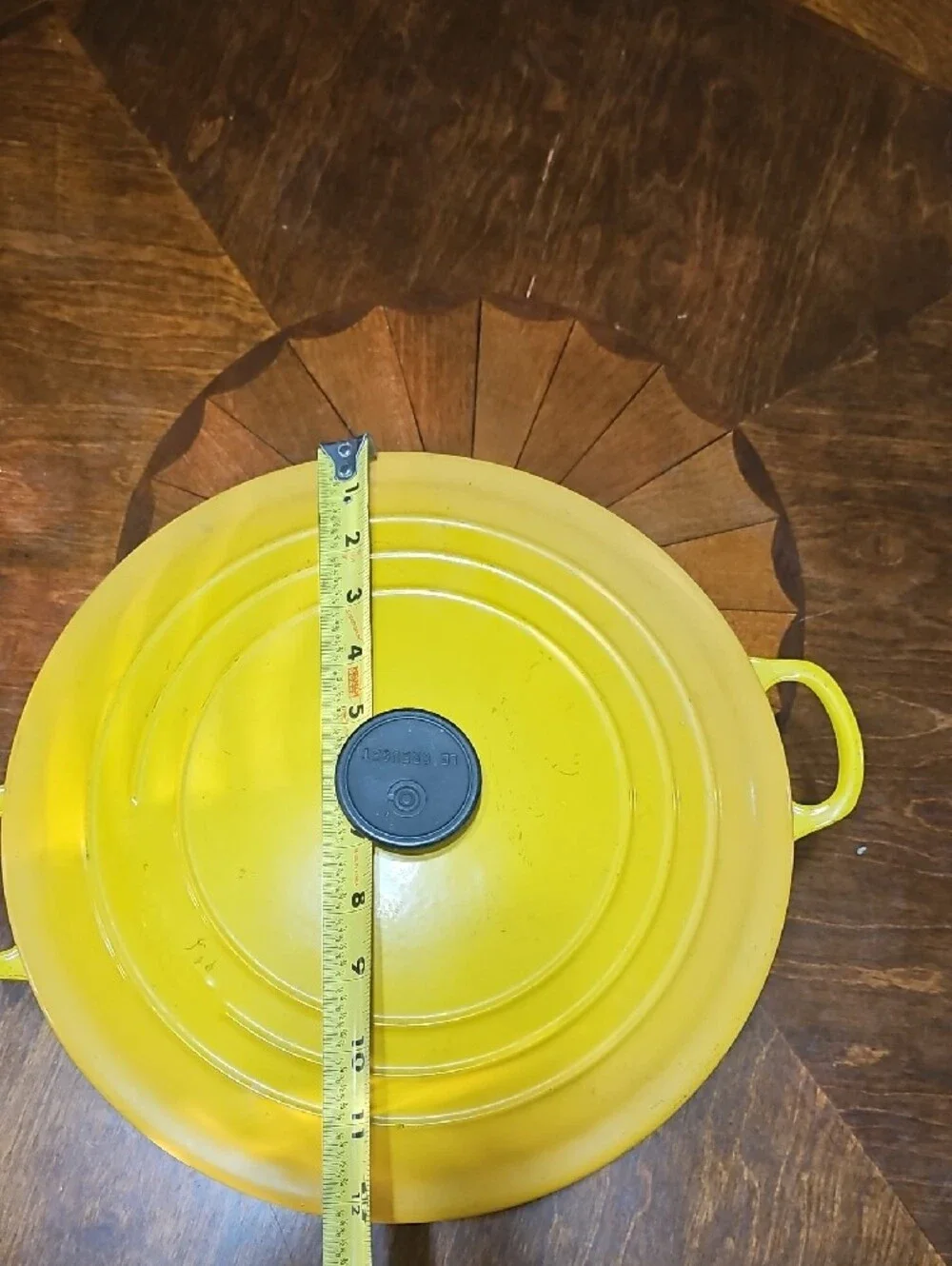 Le Creuset vibrant yellow