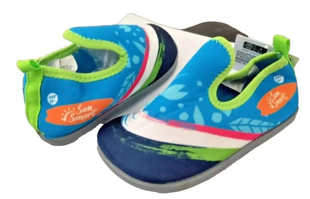 Sun Smart Hi-Top Kids Water Shoes Size: Small 5-6 Lobster UPF 50+ New