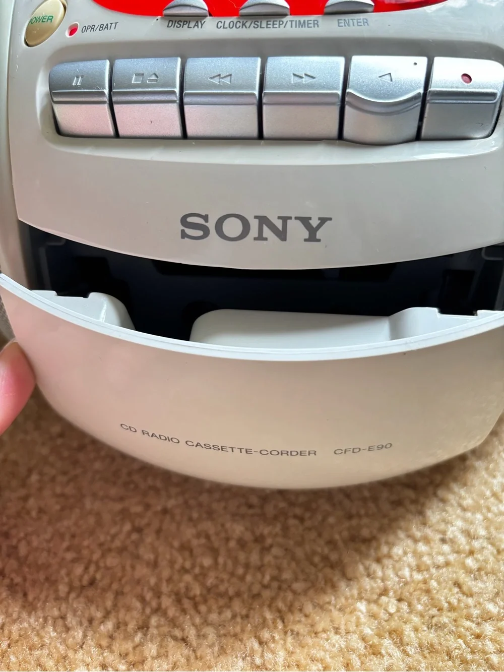 Sony cfd e90