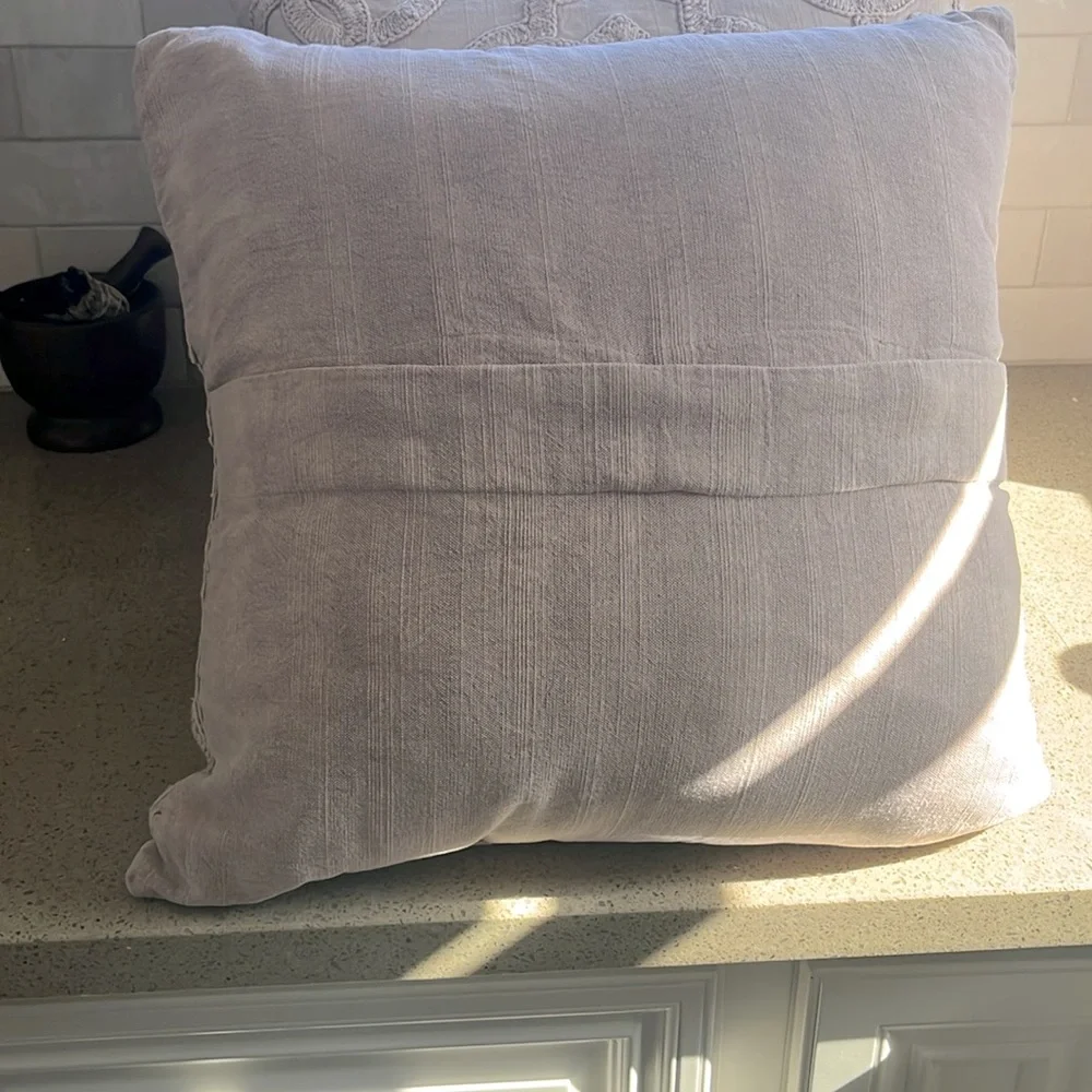Pottery Barn cotton pillow