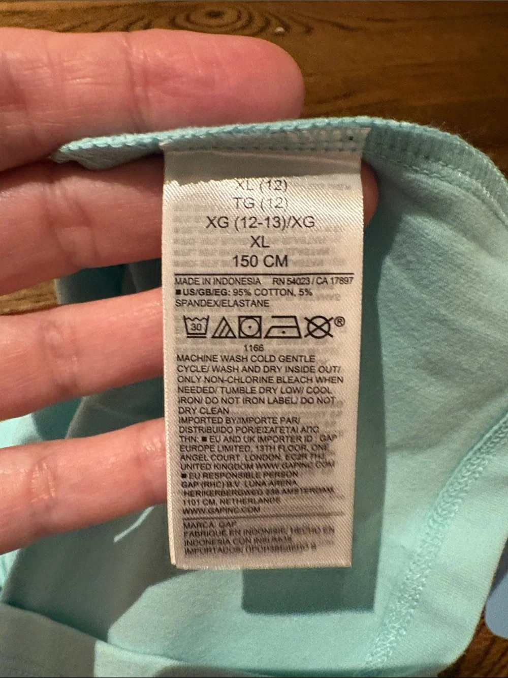 GAP we bought
