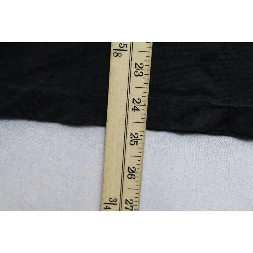 Banana Republic T-Shirt Mens Large Black Excellent Eco Premium Wash Crew Neck