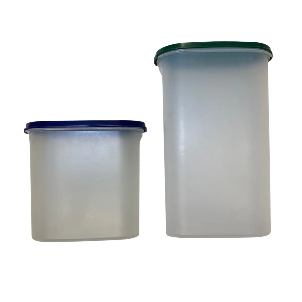 Tupperware‎ Modular Mates #3 & #5 Pantry Storage Containers 1613-21 1615-4