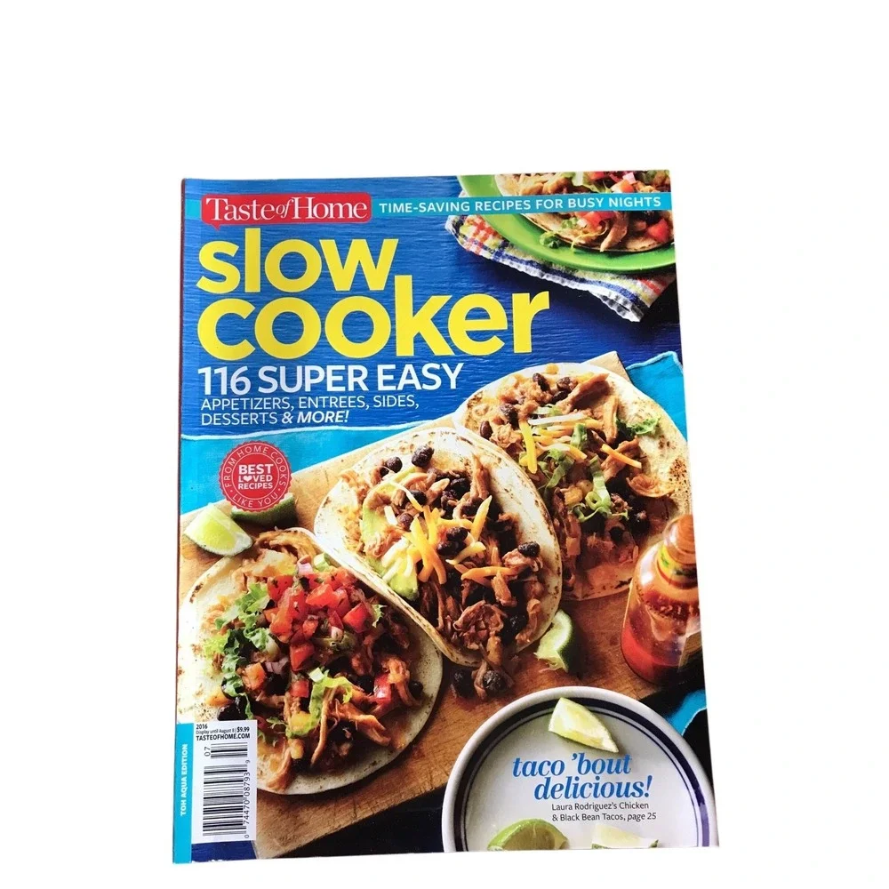 Taste of Home Time‎ Saving Recipes Slow Cooker magazine August 2016