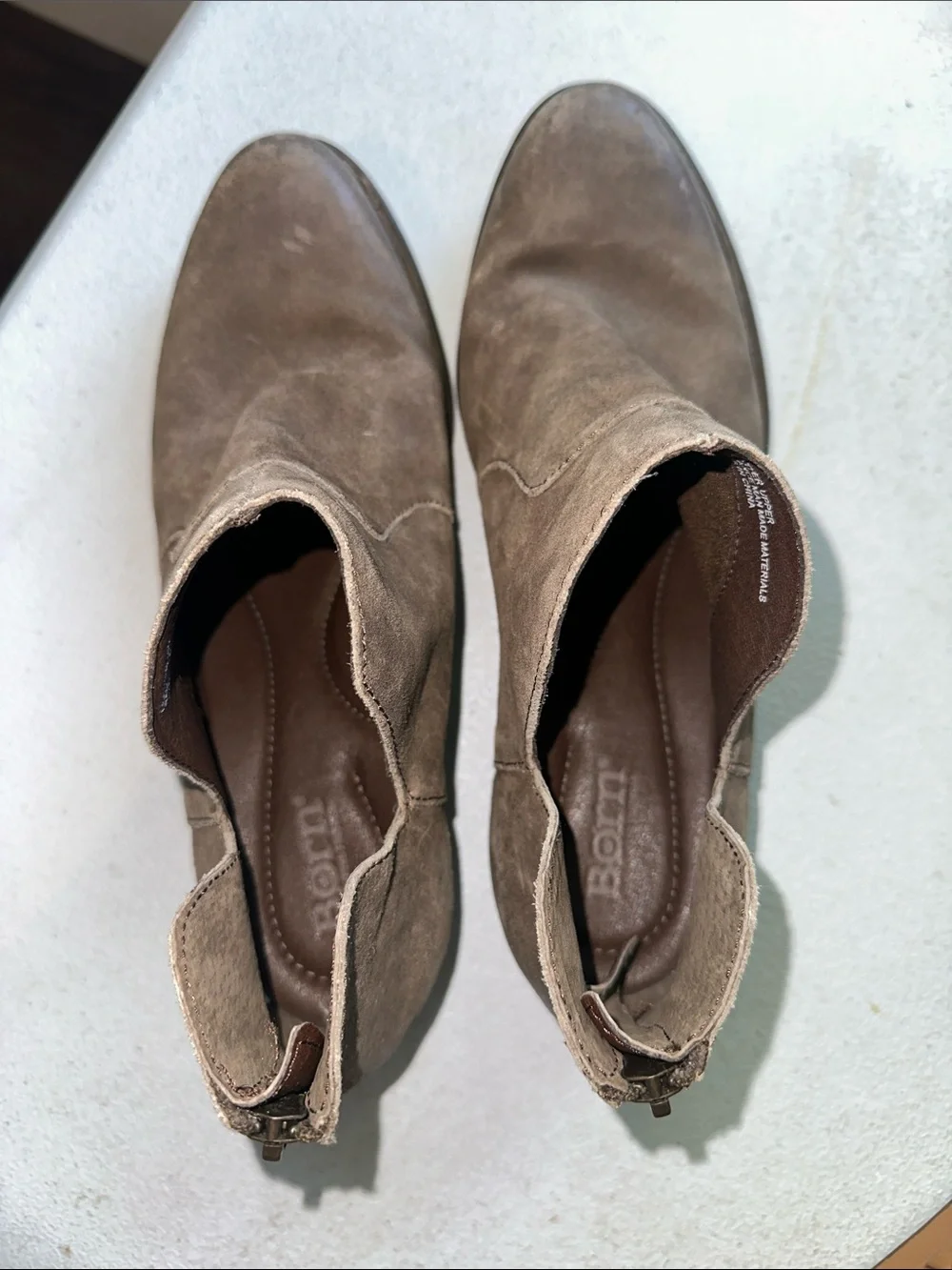 Born gorgeous suede