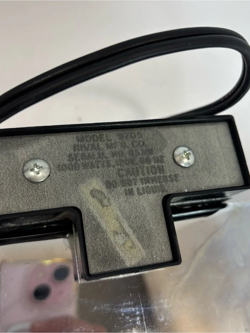 Rival electric grill