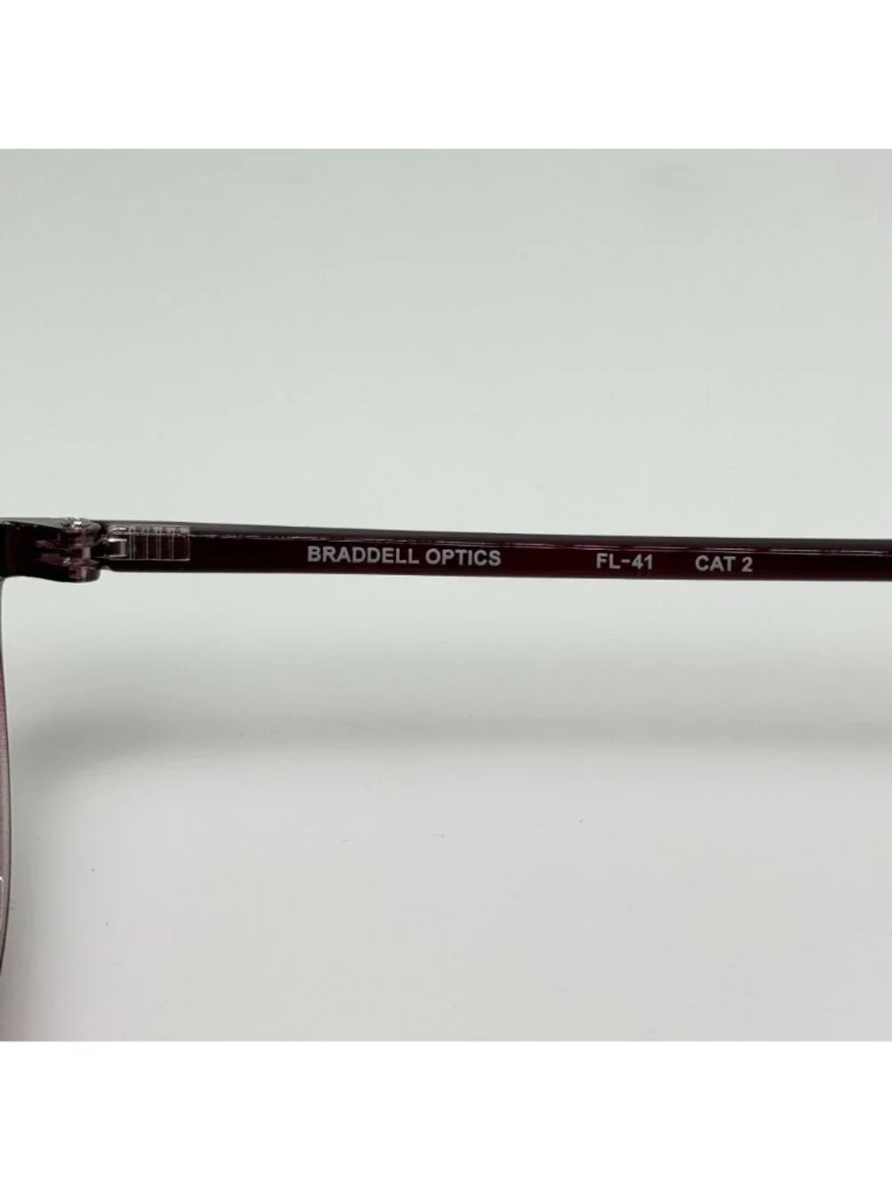 Braddell Optics lenses are