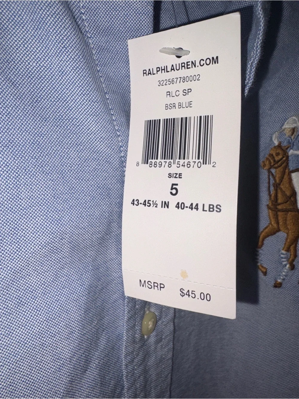 Ralph Lauren new tags