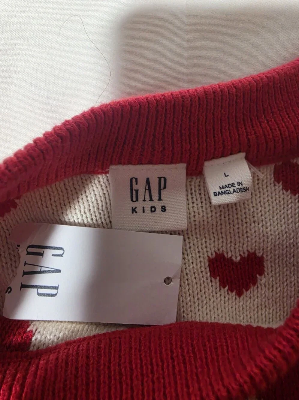 GAP size large