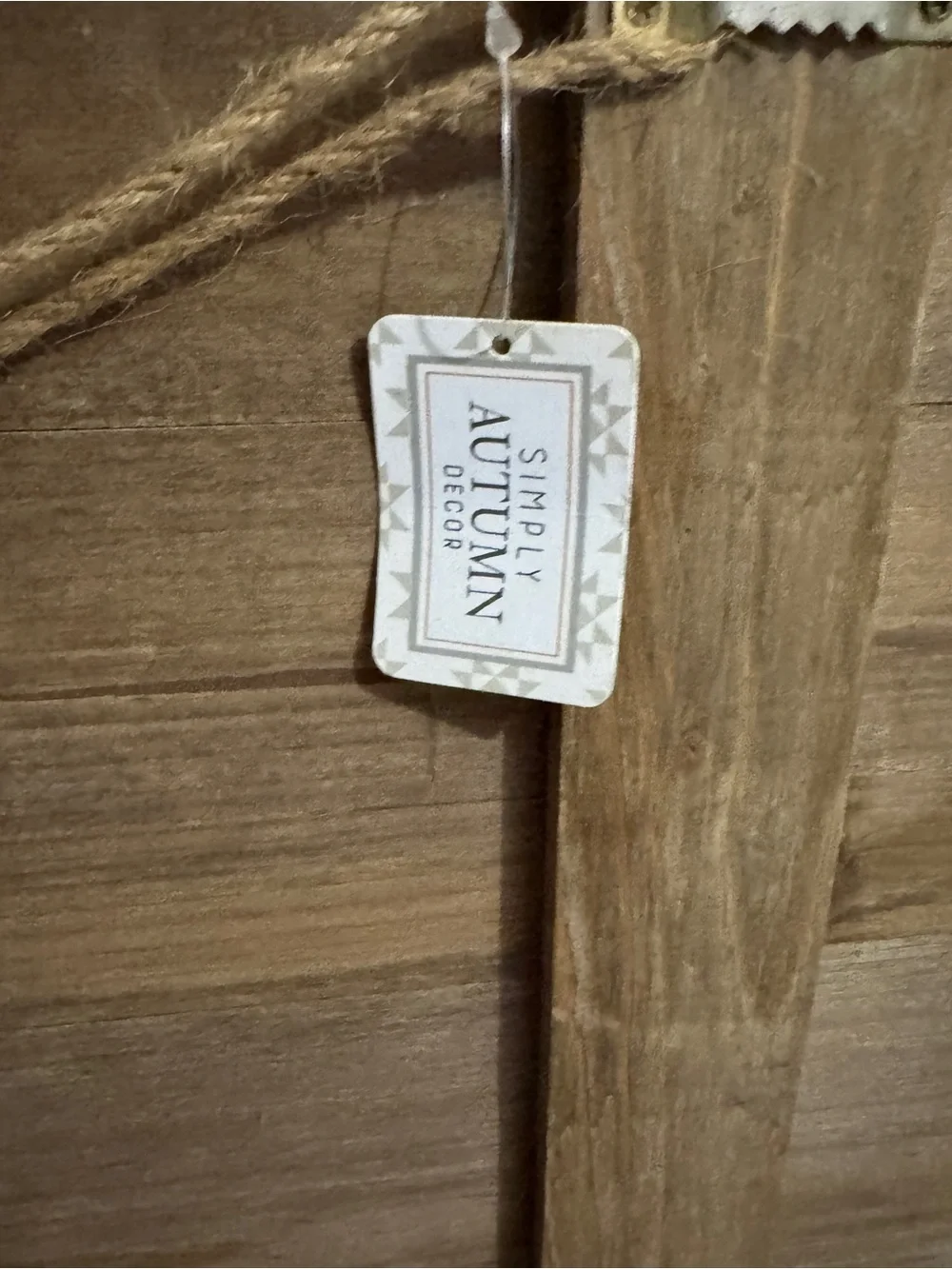 Joann Fabrics rustic brown