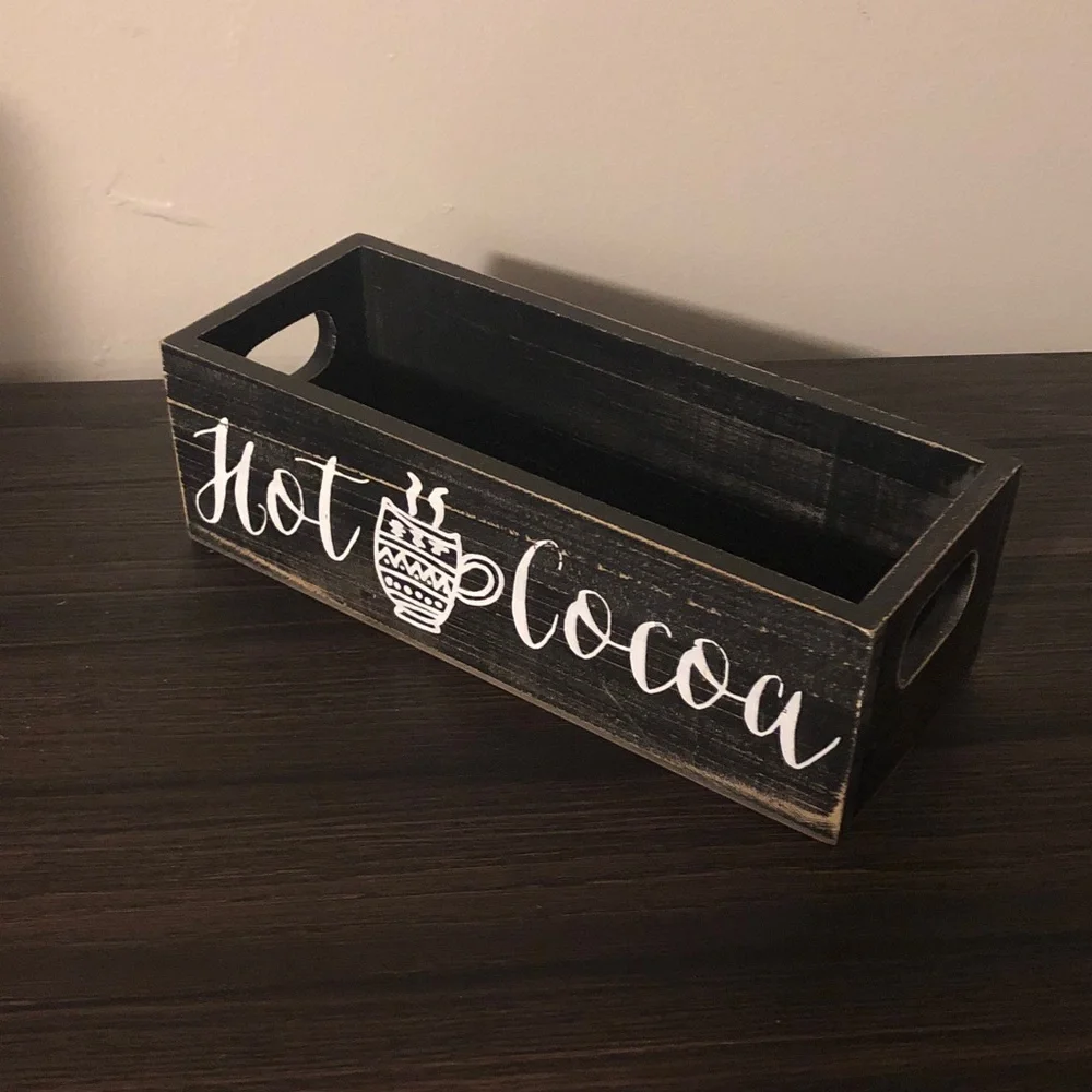 Hobby Lobby black wooden