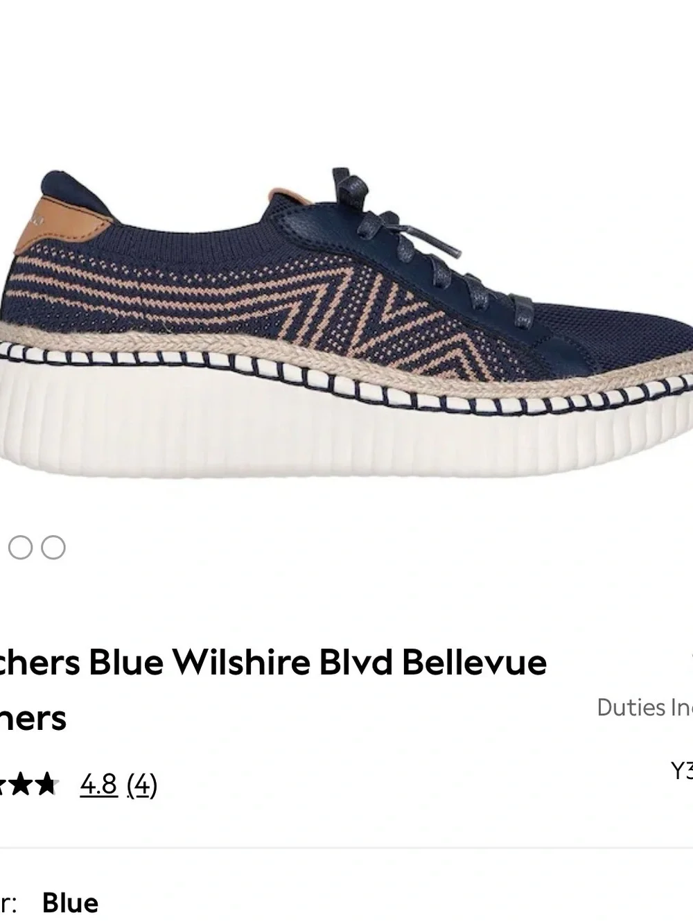 Skechers women platform