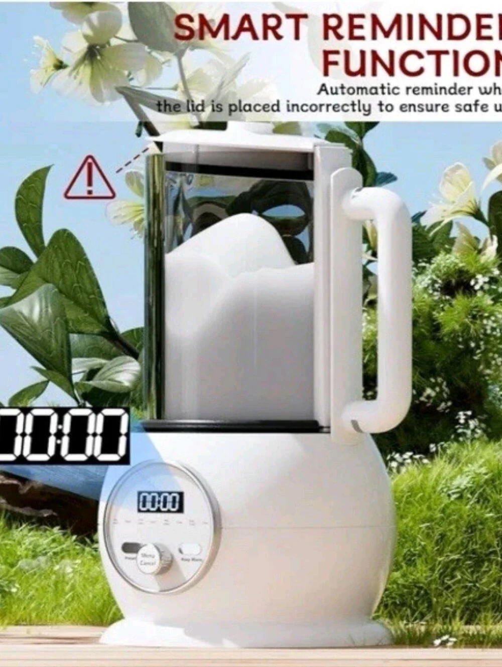 NIB! Nut Milk Maker 8 in 1 Function with Digital Timer And Self Cleaning