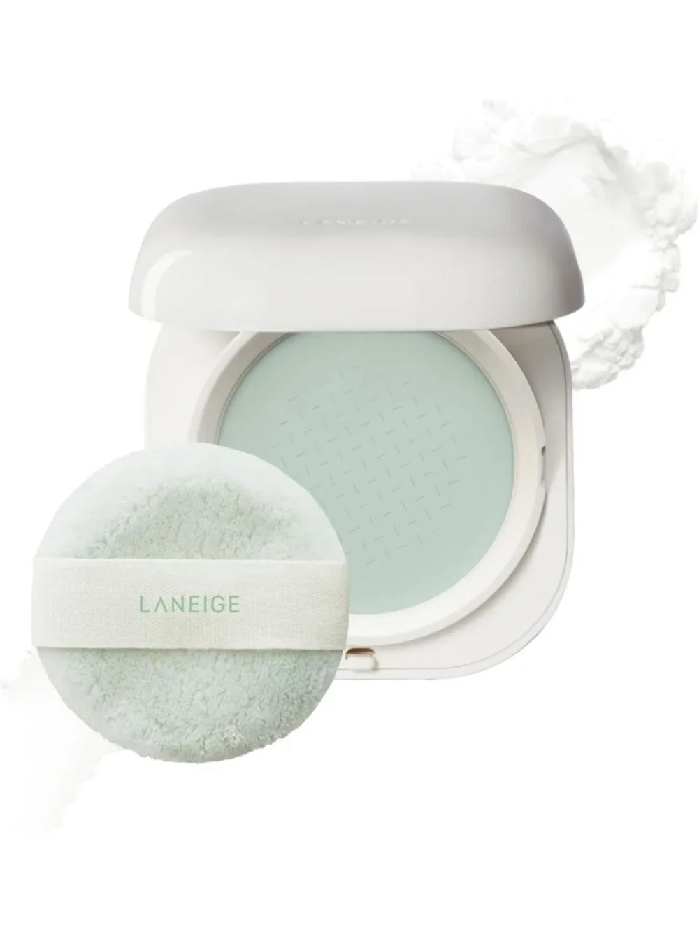 Oil-Control Blurring Powder Compact - Korean Smoothing Finish, Travel-Friendly